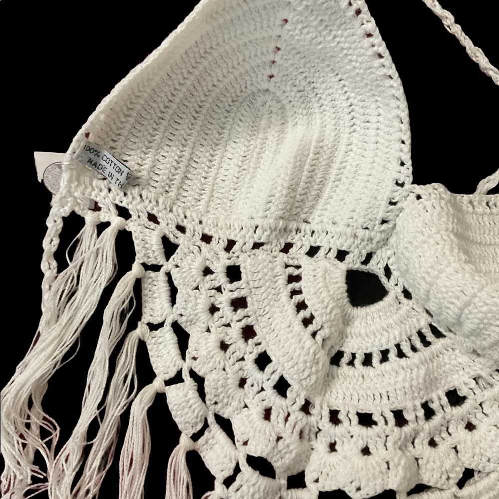 100% cotton HAND MADE TOP